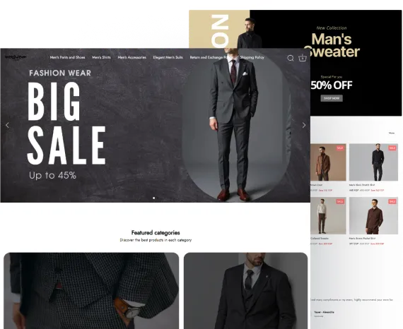 Men's fashion & shoes