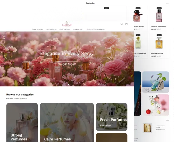 Luxury perfumes & cosmetics